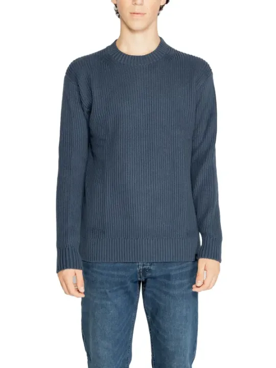 Calvin Klein gerippter Baumwollpullover