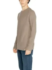 Taupefarbener Calvin Klein Strickpullover Herren