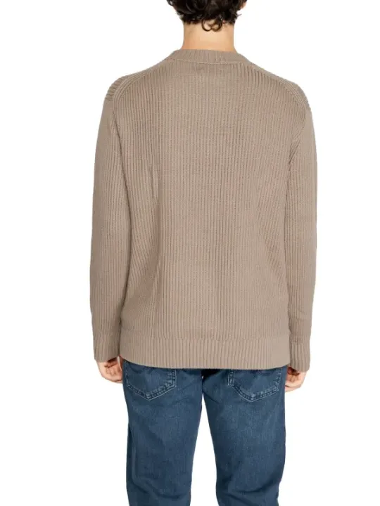 Beiger Calvin Klein Strickpullover Herren