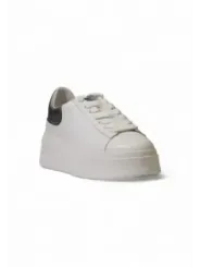 Weiße Nike Leder-Sneakers mit Logo