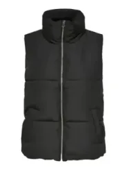Schwarze Jacqueline De Yong Pufferweste