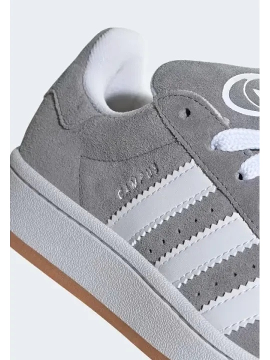 Grauer Adidas Campus Sneaker Detail