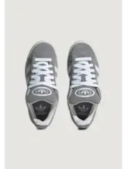 Graue Adidas Sneaker mit Streifen