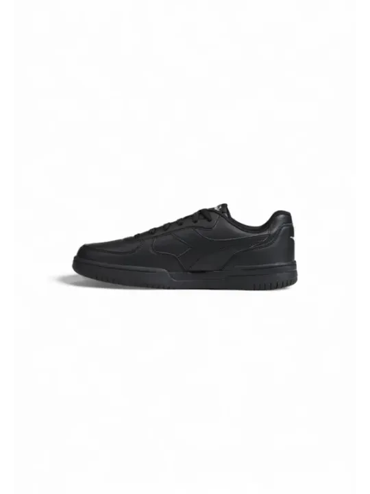 Schwarze Diadora 475960 Sneaker Leder