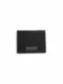Schwarze Guess Kartenbrieftasche aus Leder