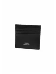 Schwarze Guess Kartenhalter aus Leder