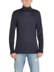 Dunkelgrauer Herren Rollkragenpullover Calvin Klein
