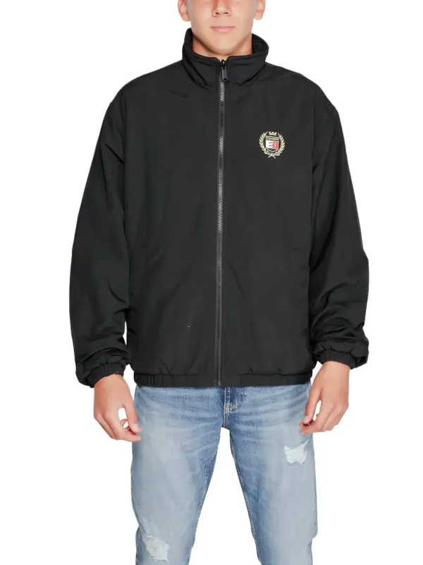 Tommy Hilfiger schwarze Zip-Jacke Herren Tommy Hilfiger schwarze Zip-Jacke Herren