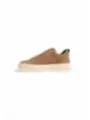 Tan Wildledersneaker mit dicker Sohle