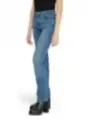 Helle Jeans, gerader Schnitt, Damen
