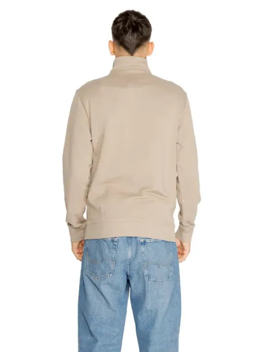 Beiger Boss 475870 Herrenpullover