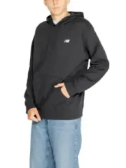Schwarzer New Balance Kapuzenpullover