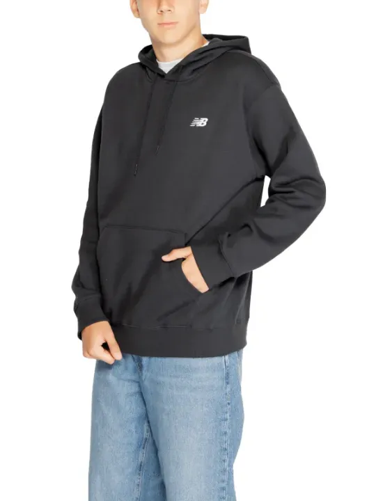 Schwarzer New Balance Kapuzenpullover