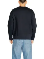 Schwarzer Armani Exchange Baumwollpullover