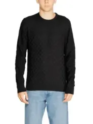 Schwarzes gestricktes Calvin Klein Oberteil
