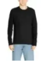 Schwarzes gestricktes Calvin Klein Oberteil