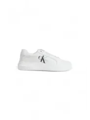 Weiße Calvin Klein Sneakers mit Logo