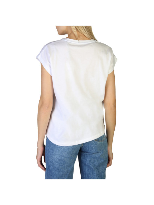 Weiße Pepe Jeans T-Shirt Rückseite