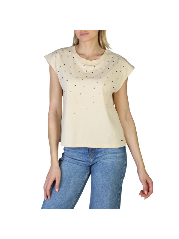 Weißes T-Shirt mit Jeans Weißes T-Shirt mit Jeans
