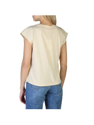 Weiße Baumwoll-T-Shirt, lässiger Schnitt