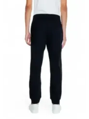Schwarze Armani Exchange Jogginghose mit Streifen