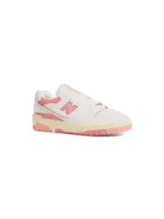 Weiße und rosa Laufschuhe Damen