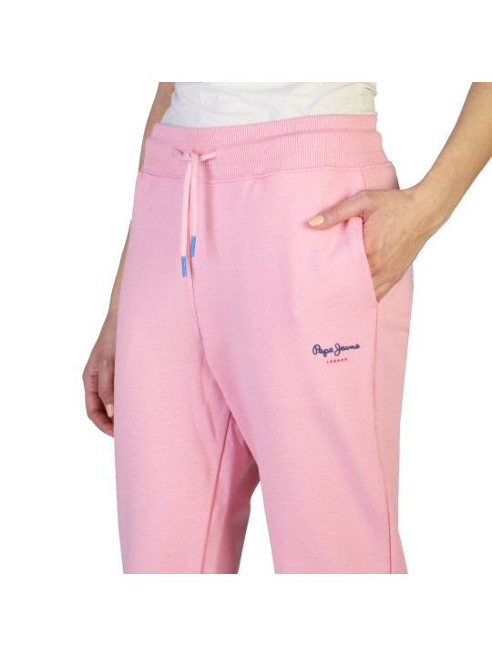 Rosa lockere Jogginghose mit Kordelzug