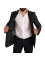 Blazers Elegant Patterned Slim Fit Blazer Jacket 3.000,00 € 8054319481403 | Planet-Deluxe