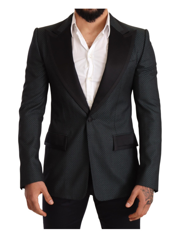 Blazers Elegant Patterned Slim Fit Blazer Jacket 3.000,00 € 8054319481403 | Planet-Deluxe