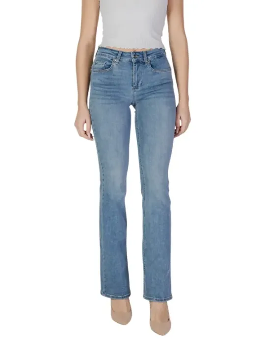 Liu Jo blaue Straight-Leg-Jeans