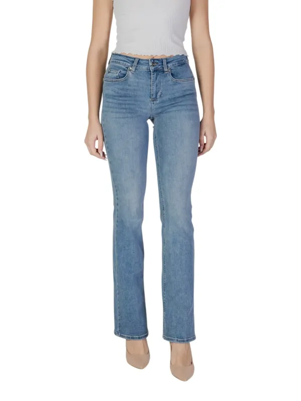 Liu Jo blaue Straight-Leg-Jeans