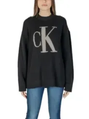 "Calvin Klein Jeans Pullover im Sale | Calvin Klein Jeans - Calvin Klein Jeans Maglia Donna online kaufen"|Planet-Deluxe