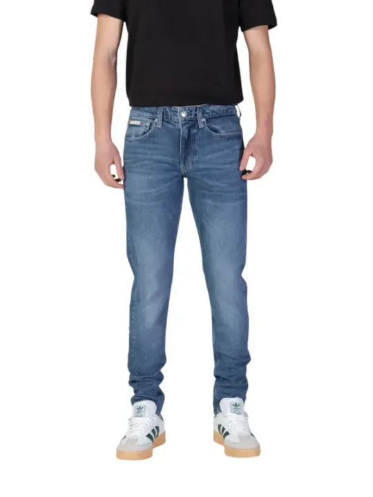 Mittlere Waschung Straight Leg Jeans