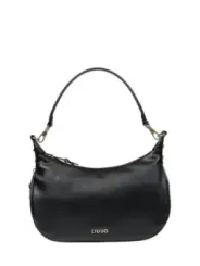 Schwarze Liu Jo Leder Handtasche