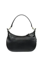 Schwarze Leder Hobo Handtasche Liu Jo