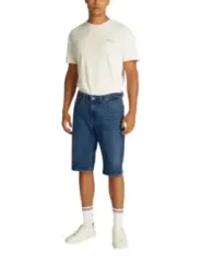 Tommy Hilfiger blaue Denim-Shorts