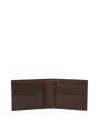 Schwarze Lederbifold-Geldbörse Ungaro Braun