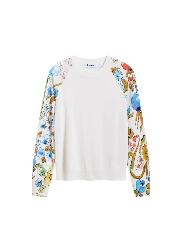 Bunte Desigual Strickpullover mit Muster