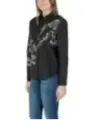 Schwarze Bluse mit Miami-Schriftzug