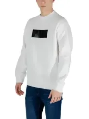 Weißes Armani Exchange Pullover mit Logo