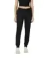 Schwarze Wollhosen mit Bündchen