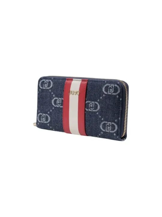 Denim Zip Geldbörse Liu Jo