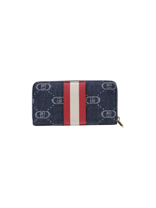 Liu Jo Denim Geldbörse blau