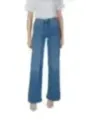 Liu Jo mittelblaue Straight Leg Jeans