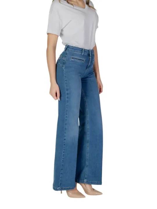 Liu Jo hochtaillierte Jeans blau