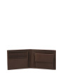 Braunes Lederbifold Ungaro Portemonnaie geschlossen