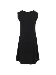Tops & T-Shirts Elegant Black Logo Cotton Dress 70,00 € 8060834457731 | Planet-Deluxe