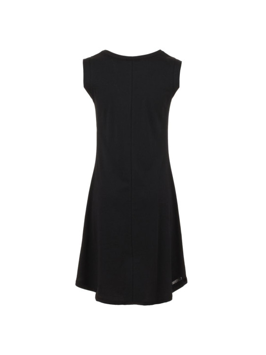 Tops & T-Shirts Elegant Black Logo Cotton Dress 70,00 € 8060834457731 | Planet-Deluxe