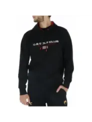 Schwarzer Golf Club Kapuzenpullover