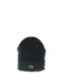 Schwarze Champion Beanie Mütze Logo